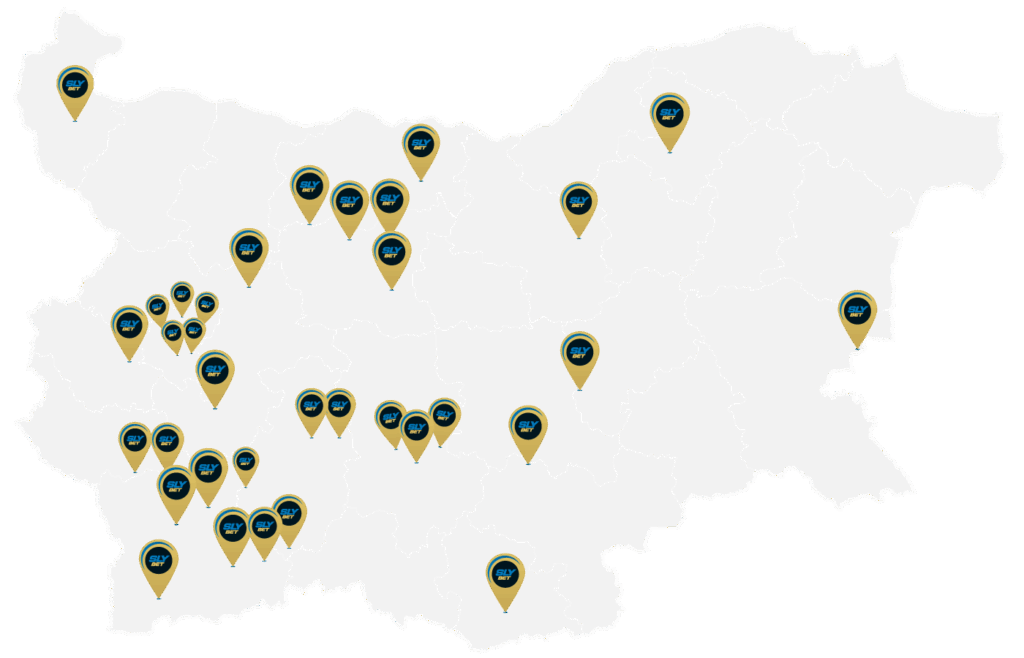 SLYBET - Карта с локации